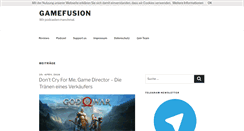 Desktop Screenshot of gamefusion.de
